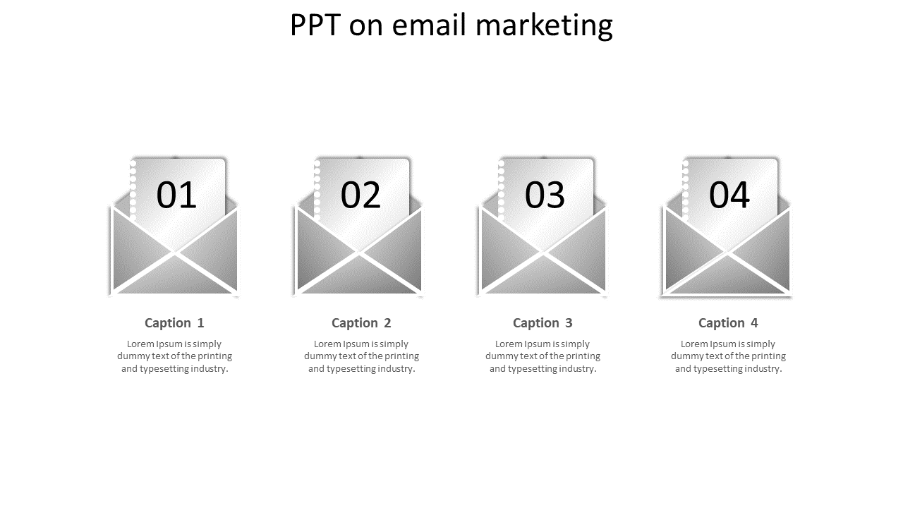 Stunning PPT On Email Marketing Presentation Template